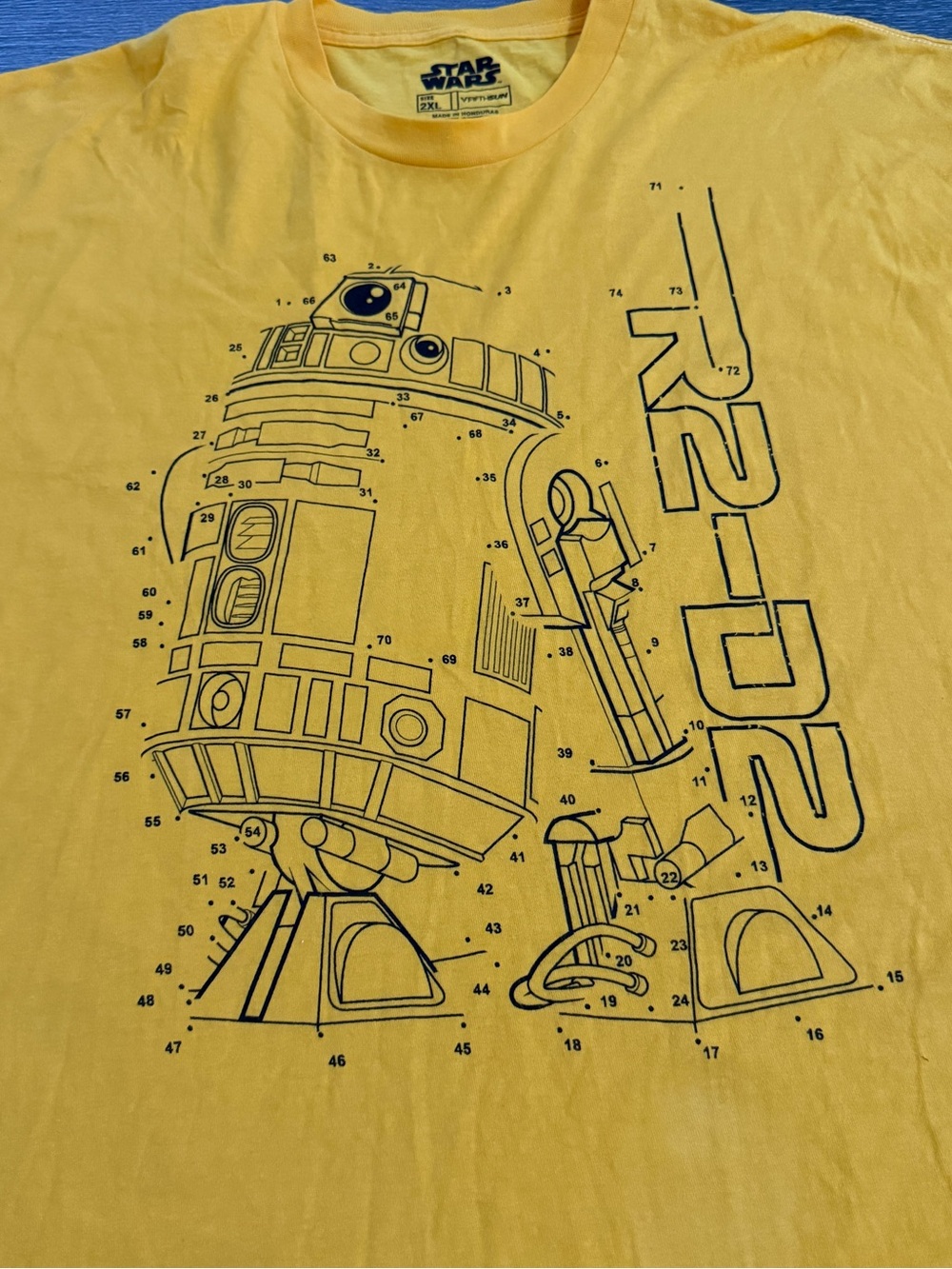 Star Wars R2D2 Connect T-Shirt |Size 2XL